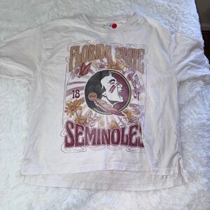 Pressbox Florida State Seminoles Graphic T-Shirt Women's Small College FSU‎